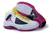 jordan aero flight chaussures femmes nouveau 2019U blanc jaune